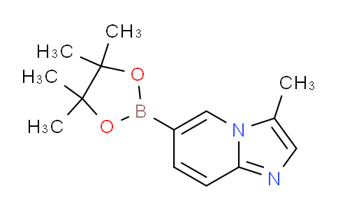 CAS No. 1356400-75-3, 3-Methyl-6-(4,4,5,5-tetramethyl-1,3,2-dioxaborolan-2-yl)imidazo[1,2-a]pyridine