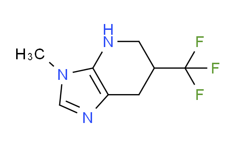 CAS No. 1710661-15-6, 3-Methyl-6-(trifluoromethyl)-4,5,6,7-tetrahydro-3H-imidazo[4,5-b]pyridine