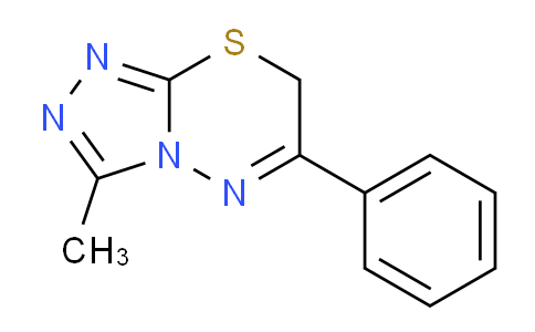 CAS No. 54025-94-4, 3-Methyl-6-phenyl-7H-[1,2,4]triazolo[3,4-b][1,3,4]thiadiazine