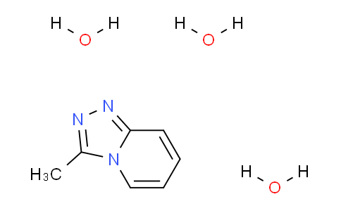 CAS No. 1087749-43-6, 3-Methyl-[1,2,4]triazolo[4,3-a]pyridine trihydrate