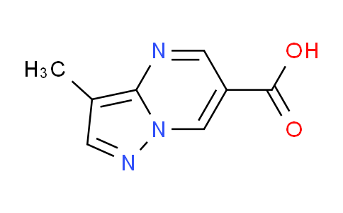 CAS No. 1707602-46-7, 3-Methylpyrazolo[1,5-a]pyrimidine-6-carboxylic acid