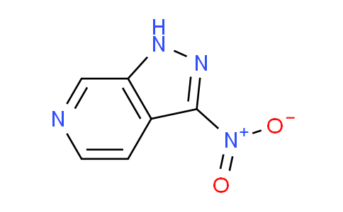 CAS No. 76006-15-0, 3-Nitro-1H-pyrazolo[3,4-c]pyridine