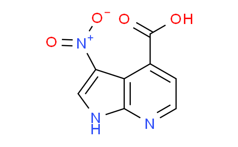 CAS No. 1190321-26-6, 3-Nitro-1H-pyrrolo[2,3-b]pyridine-4-carboxylic acid