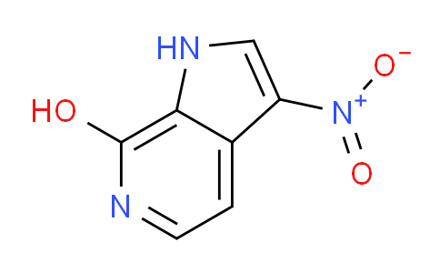 CAS No. 1190322-25-8, 3-Nitro-1H-pyrrolo[2,3-c]pyridin-7-ol