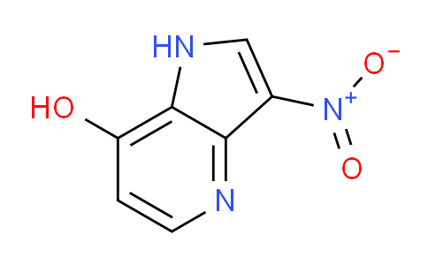 CAS No. 1190318-84-3, 3-Nitro-1H-pyrrolo[3,2-b]pyridin-7-ol