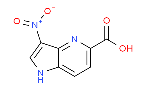 CAS No. 1190311-46-6, 3-Nitro-1H-pyrrolo[3,2-b]pyridine-5-carboxylic acid