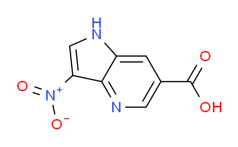 CAS No. 1190312-84-5, 3-Nitro-1H-pyrrolo[3,2-b]pyridine-6-carboxylic acid