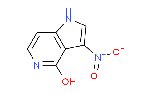 CAS No. 1190314-28-3, 3-Nitro-1H-pyrrolo[3,2-c]pyridin-4-ol