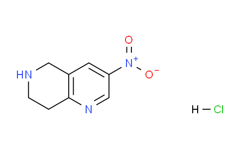 CAS No. 1354542-05-4, 3-Nitro-5,6,7,8-tetrahydro-1,6-naphthyridine hydrochloride