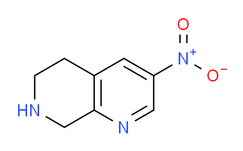 CAS No. 1196154-83-2, 3-Nitro-5,6,7,8-tetrahydro-1,7-naphthyridine