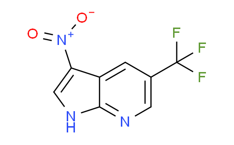 CAS No. 1048914-26-6, 3-Nitro-5-(trifluoromethyl)-1H-pyrrolo[2,3-b]pyridine