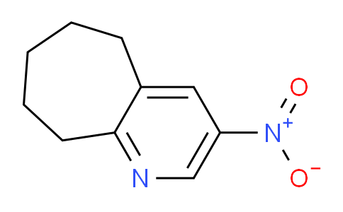 CAS No. 123792-59-6, 3-Nitro-6,7,8,9-tetrahydro-5H-cyclohepta[b]pyridine