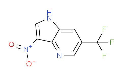 CAS No. 1190311-72-8, 3-Nitro-6-(trifluoromethyl)-1H-pyrrolo[3,2-b]pyridine