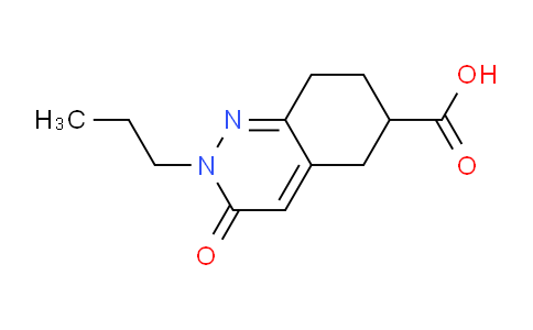 CAS No. 1713714-14-7, 3-Oxo-2-propyl-2,3,5,6,7,8-hexahydrocinnoline-6-carboxylic acid