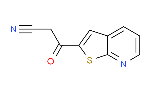 CAS No. 1186405-15-1, 3-Oxo-3-(thieno[2,3-b]pyridin-2-yl)propanenitrile