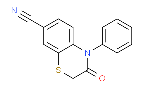 CAS No. 1400566-20-2, 3-Oxo-4-phenyl-3,4-dihydro-2H-benzo[b][1,4]thiazine-7-carbonitrile