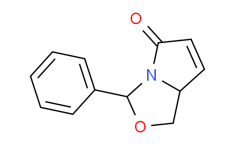 CAS No. 134107-65-6, 3-Phenyl-1,7a-dihydropyrrolo[1,2-c]oxazol-5(3H)-one