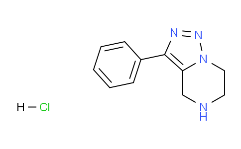 CAS No. 1245782-72-2, 3-Phenyl-4,5,6,7-tetrahydro-1,2,3-triazolo[1,5-a]pyrazine Hydrochloride