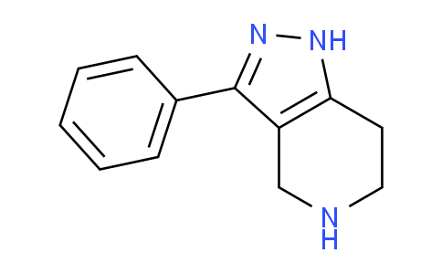 CAS No. 87642-29-3, 3-Phenyl-4,5,6,7-tetrahydro-1H-pyrazolo[4,3-c]pyridine