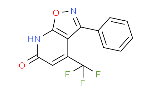 CAS No. 1018047-90-9, 3-Phenyl-4-(trifluoromethyl)isoxazolo[5,4-b]pyridin-6(7H)-one
