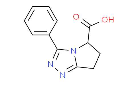 CAS No. 160205-14-1, 3-Phenyl-6,7-dihydro-5H-pyrrolo[2,1-c][1,2,4]triazole-5-carboxylic acid