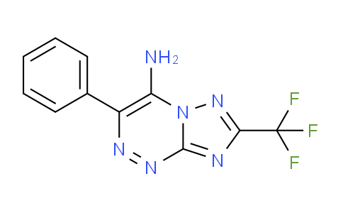 CAS No. 1338218-84-0, 3-Phenyl-7-(trifluoromethyl)-[1,2,4]triazolo[5,1-c][1,2,4]triazin-4-amine