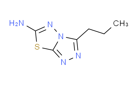 CAS No. 217788-67-5, 3-Propyl-[1,2,4]triazolo[3,4-b][1,3,4]thiadiazol-6-amine