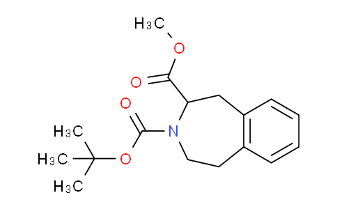CAS No. 188990-13-8, 3-tert-Butyl 2-methyl 4,5-dihydro-1H-benzo[d]azepine-2,3(2H)-dicarboxylate