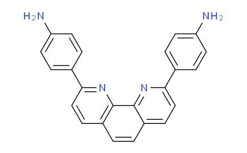 CAS No. 861659-70-3, 4,4'-(1,10-Phenanthroline-2,9-diyl)dianiline
