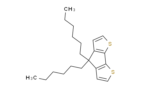 CAS No. 153312-86-8, 4,4-Dihexyl-4H-cyclopenta[1,2-b:5,4-b']dithiophene
