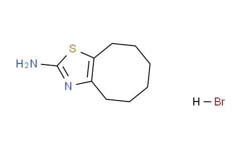 CAS No. 1049753-61-8, 4,5,6,7,8,9-Hexahydrocycloocta[d][1,3]thiazol-2-amine, HBr