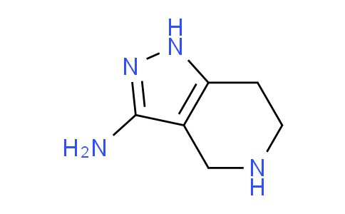 CAS No. 1706469-36-4, 4,5,6,7-Tetrahydro-1H-pyrazolo[4,3-c]pyridin-3-amine