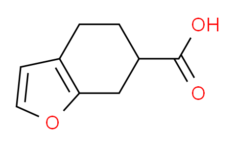 CAS No. 1481114-96-8, 4,5,6,7-Tetrahydrobenzofuran-6-carboxylic acid
