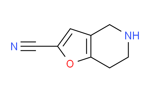 CAS No. 1707394-16-8, 4,5,6,7-Tetrahydrofuro[3,2-c]pyridine-2-carbonitrile