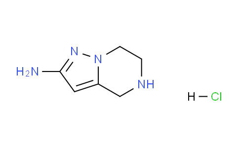 CAS No. 1956334-40-9, 4,5,6,7-Tetrahydropyrazolo[1,5-a]pyrazin-2-amine hydrochloride