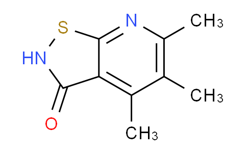 CAS No. 1374509-73-5, 4,5,6-Trimethylisothiazolo[5,4-b]pyridin-3(2H)-one