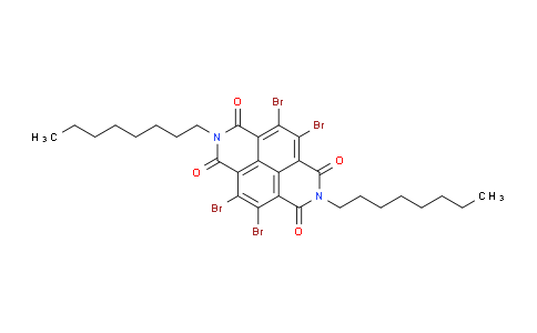 CAS No. 954374-43-7, 4,5,9,10-Tetrabromo-2,7-dioctylbenzo[lmn][3,8]phenanthroline-1,3,6,8(2H,7H)-tetraone