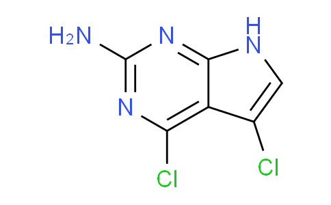 CAS No. 873792-86-0, 4,5-Dichloro-7H-pyrrolo[2,3-d]pyrimidin-2-amine