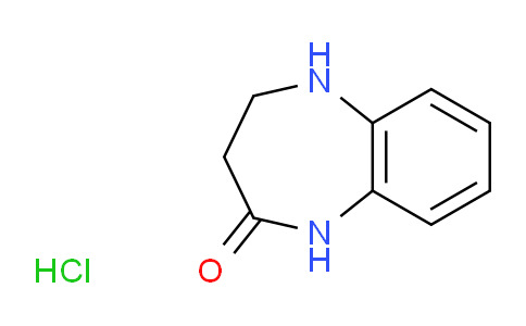 CAS No. 36332-50-0, 4,5-Dihydro-1H-benzo[b][1,4]diazepin-2(3H)-one hydrochloride