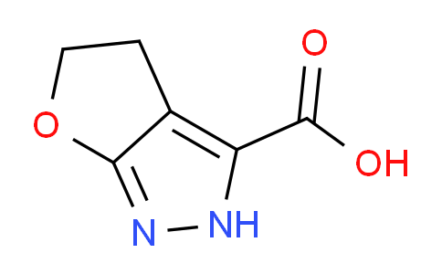 CAS No. 595610-49-4, 4,5-Dihydro-2H-furo[2,3-c]pyrazole-3-carboxylic acid