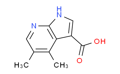 CAS No. 1082040-67-2, 4,5-Dimethyl-1H-pyrrolo[2,3-b]pyridine-3-carboxylic acid