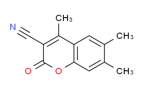 CAS No. 56394-26-4, 4,6,7-Trimethyl-2-oxo-2H-chromene-3-carbonitrile