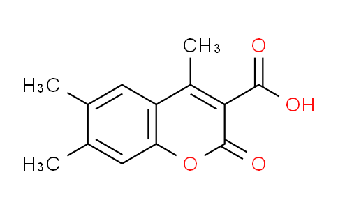 CAS No. 1361003-60-2, 4,6,7-Trimethyl-2-oxo-2H-chromene-3-carboxylic acid