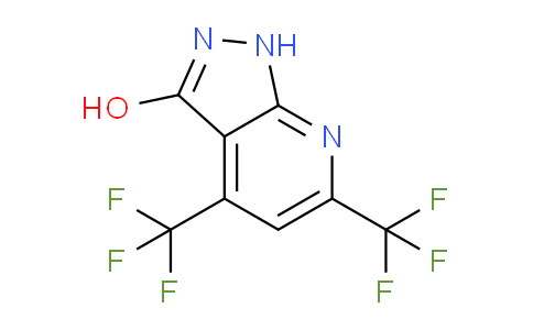 CAS No. 681839-63-4, 4,6-Bis(trifluoromethyl)-1H-pyrazolo[3,4-b]pyridin-3-ol