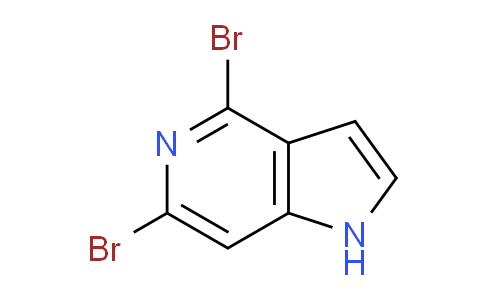 CAS No. 2089314-91-8, 4,6-Dibromo-1H-pyrrolo[3,2-c]pyridine