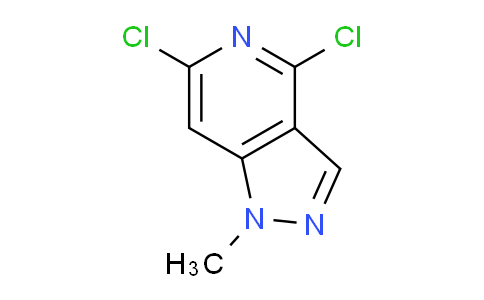 CAS No. 1507372-45-3, 4,6-Dichloro-1-methyl-1H-pyrazolo[4,3-c]pyridine