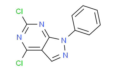 CAS No. 99971-84-3, 4,6-Dichloro-1-phenyl-1H-pyrazolo[3,4-d]pyrimidine