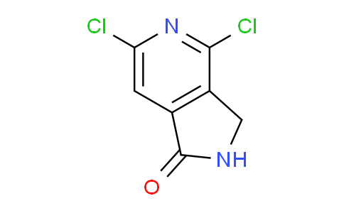 CAS No. 1201676-03-0, 4,6-Dichloro-2,3-dihydro-1H-pyrrolo[3,4-c]pyridin-1-one