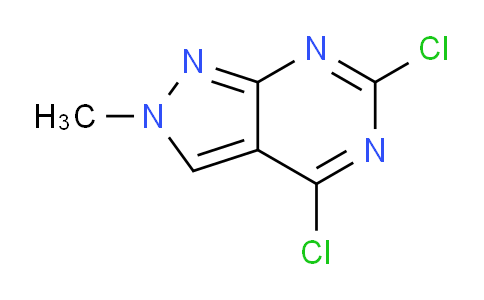 CAS No. 959432-77-0, 4,6-Dichloro-2-methyl-2H-pyrazolo[3,4-d]pyrimidine