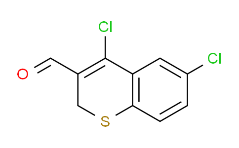 CAS No. 54949-15-4, 4,6-Dichloro-2H-thiochromene-3-carbaldehyde